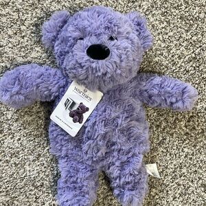 Warmies Purple Stuffed Bear